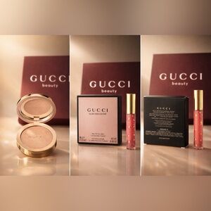 Gucci Beauty Highlighter Set - Pink and Gold
